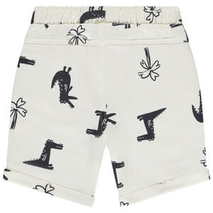 Lot de 2 bermudas molleton fantaisie pour bébé garçon 