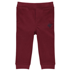 Pantalon de jogging en molleton gratté uni 