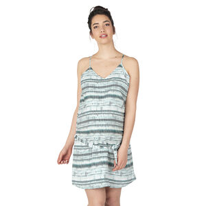 Robe de grossesse avec motif ethnique et liens à nouer 