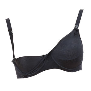 Soutien-gorge d'allaitement avec armatures à motifs en relief  