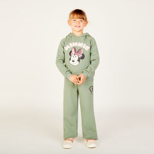 Sweat contrecollé à capuche Minnie Disney fille 