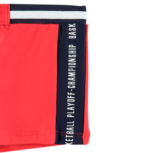 Boxer de bain avec inscriptions printées 