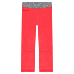 Legging de ski uni avec print pailleté Smiley 