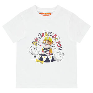 Tee-shirt manches courtes uni print Ruben Nickelodeon™  Pat' Patrouille 