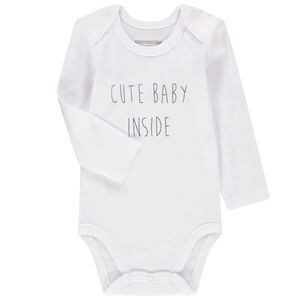 Lot de 7 bodies manches longues printés pour bébé 