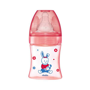 Biberon Initiation+ 0-6 mois 150ml - Rose poupée 