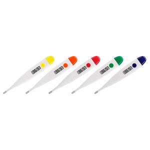 Thermomètre digital 60 sec Assortiment de couleurs 
