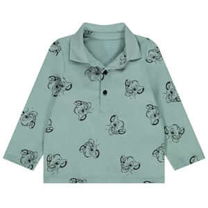 Polo manches longues imprimé Simba Disney pour bébé garçon 