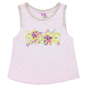 Junior - Débardeur crop top print fantaisie 