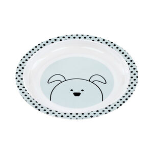 Assiette Little chums chien 
