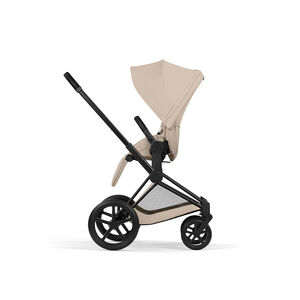 Poussette Duo Priam 2026 Matt Black-Cozy Beige 