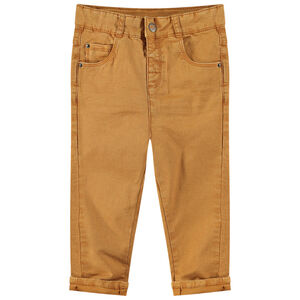 Pantalon en coton surteint avec poches 