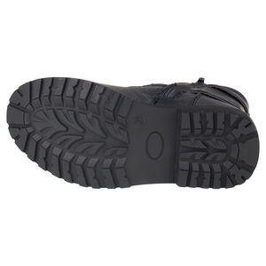 Bottines grises avec boucles et rivets fantaisie 