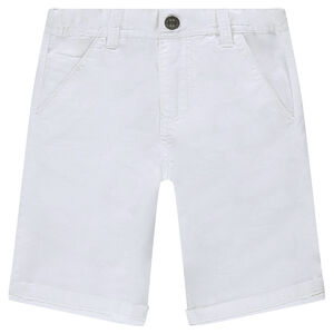 Bermuda en coton ottoman 