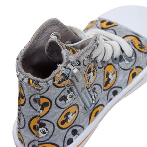 Baskets montantes en toile Disney avec motif Mickey all-over 