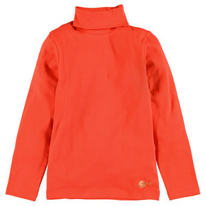 Sous-pull col roulé en coton stretch 