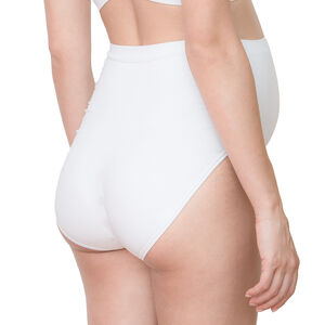 Culotte de grossesse taille haute sans coutures unie 