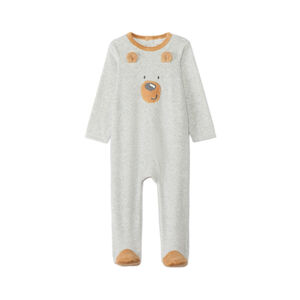 Dors-bien en velours fantaisie pour bébé garçon 