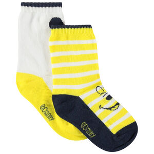 Lot de 2 paires de chaussettes à motif Mickey Disney en jacquard 