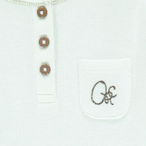 Tee-shirt manches longues à côtes 