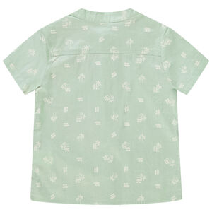 Chemise manches courtes imprimé surf pour bébé garçon 