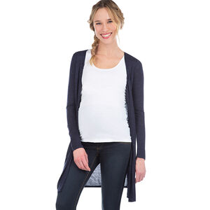Gilet en maille mélangée de fil brillant 