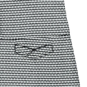 Junior - Robe droite en jacquard fantaisie à zip et poches 