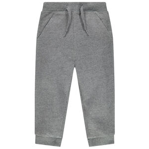 Pantalon de jogging en molleton uni 