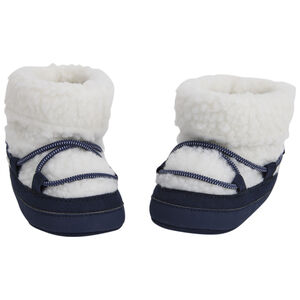 Bottes esprit après-ski en moumoutte pour bébé garçon 