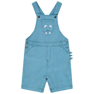 Salopette courte poche fantaisie pour bébé garçon 