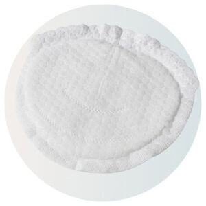 Coussinets d'allaitement Jetables Bamboo - Blanc - 50Pcs 