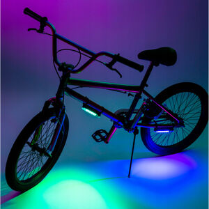Éclairage barre cadre vélo GoBrightz Multicolore 