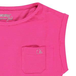 Tee-shirt manches courtes avec poche plaquée  