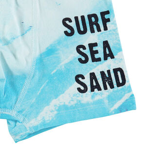 Junior - Lot de 2 boxers avec palmiers printés et message 