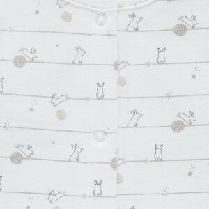 Dors-bien en jersey avec imprimé fantaisie all-over 