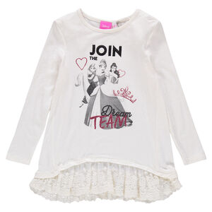 Tunique effet 2 en 1 Disney print princessesse 