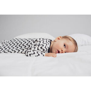 Lot de 2 dors-bien zippés en velours uni avec motif masque et imprimé all-over 