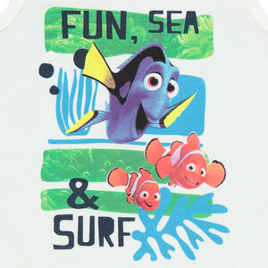 Débardeur en jersey slub Disney print Némo 