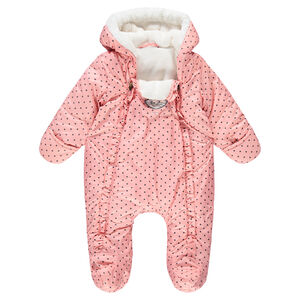 Combi-pilote en microfibre avec doublure en sherpa et broderie Marie Aristochats Disney  