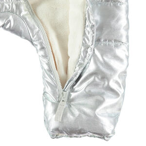 Combi-pilote matelassée doublée sherpa avec poches pressionnées 