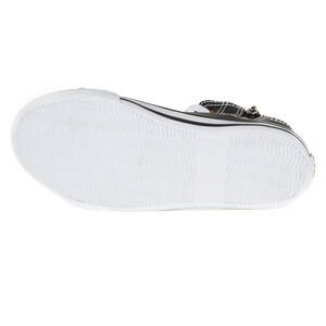 Baskets montantes à lacets print vélo 