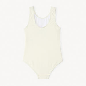 Maillot de bain 1 pièce texturé avec print fantaisie fille 
