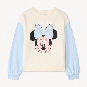 Sweat molleton oversize Minnie Disney fille 