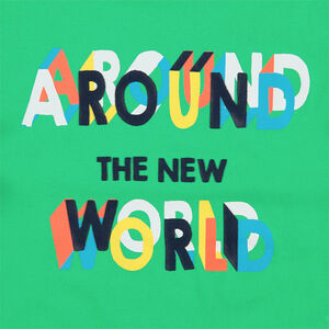 Junior - Tee-shirt manches courtes en jersey avec motif printé 