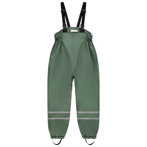 Pantalon de pluie en gomme avec bretelles garçon 