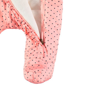 Combi-pilote en microfibre avec doublure en sherpa et broderie Marie Aristochats Disney  