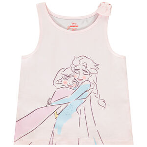 Débardeur uni La Reine des Neiges Disney fille 