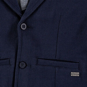 Blazer doublé chambray 