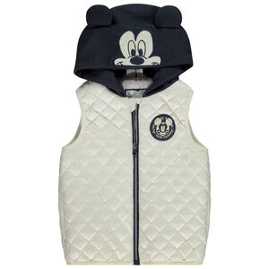 Doudoune sans manches capuche Mickey Disney pour bébé garçon 