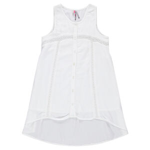 Junior - Tunique sans manches fluide en crépon 